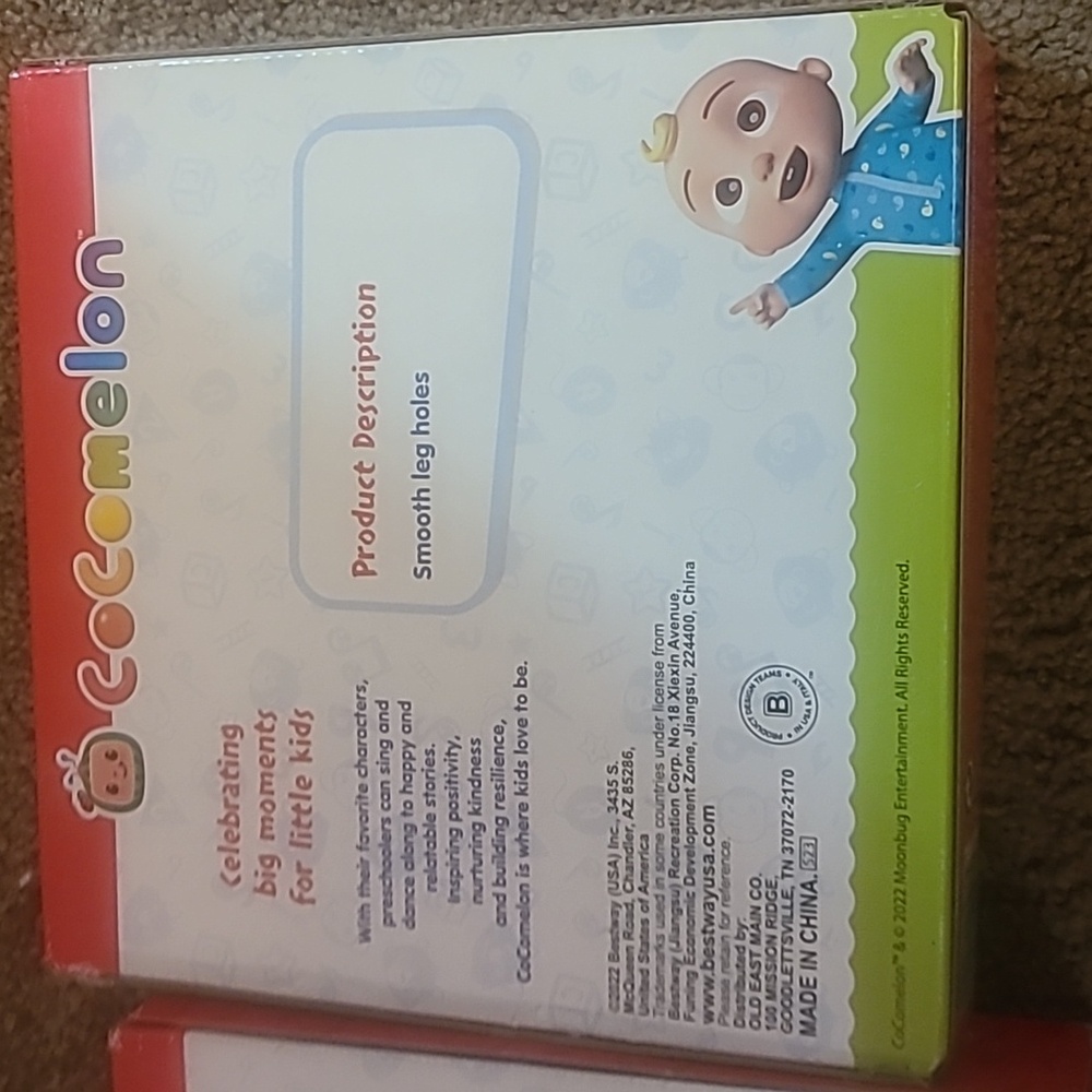 NWT Inflatable Pool And Raft Cocomelon - Picture 5 of 5